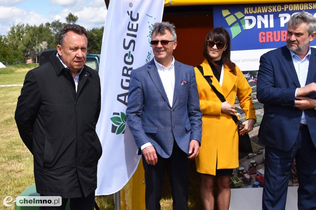 Minister Ardanowski na Dniach Pola w Grubnie