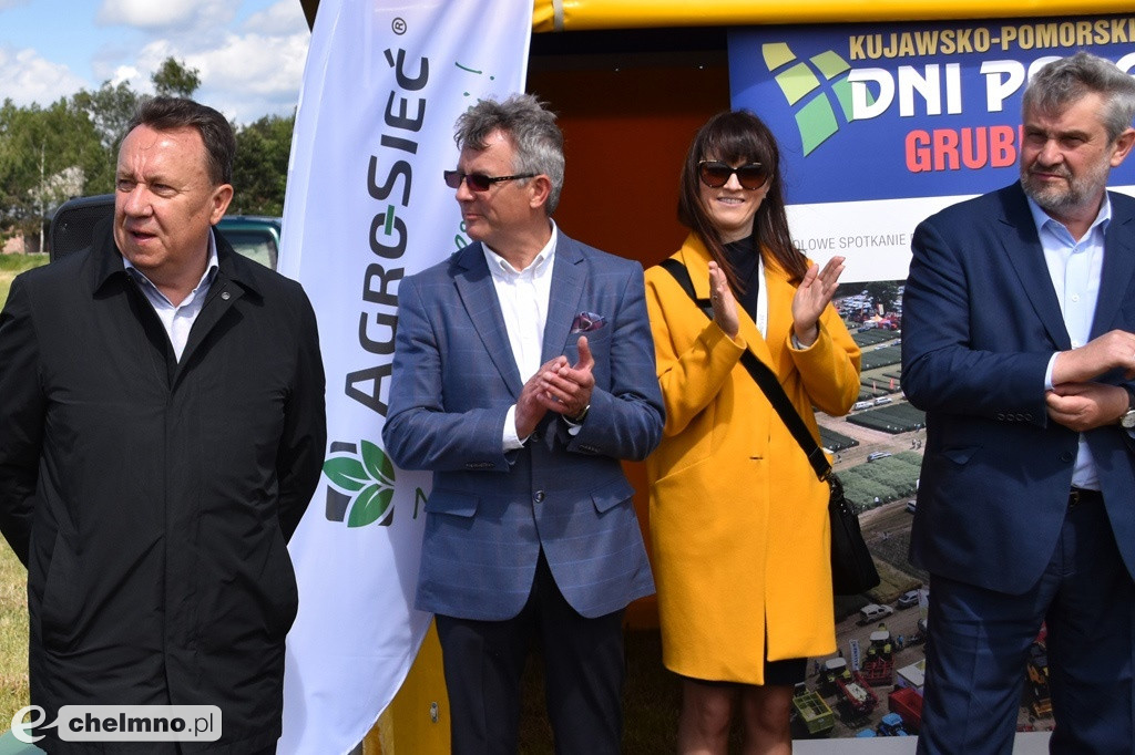 Minister Ardanowski na Dniach Pola w Grubnie