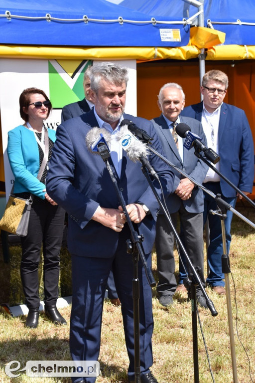 Minister Ardanowski na Dniach Pola w Grubnie