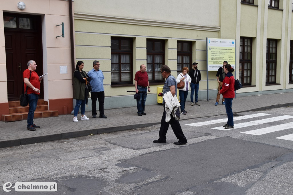 Od dzisiaj wznowiono cykl Spacerków po Chełmnie
