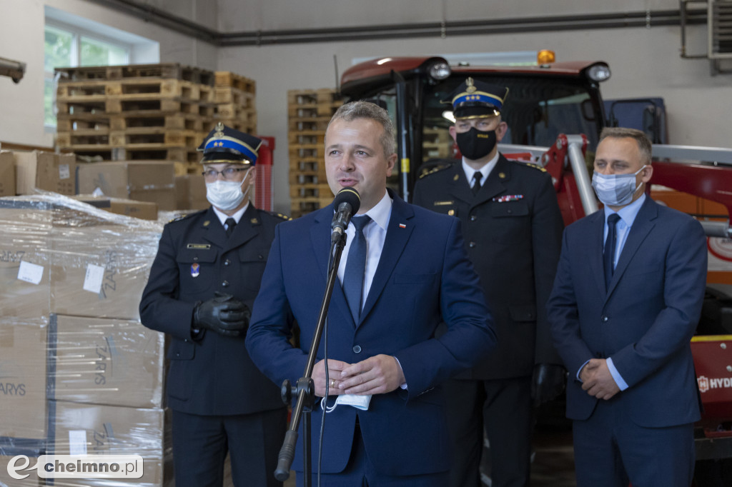 Podsumowanie dotychczasowych działań Straży Pożarnej w związku z epidemią