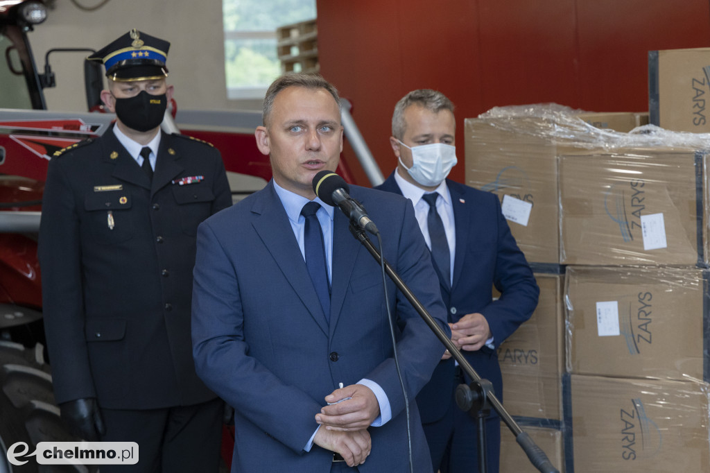 Podsumowanie dotychczasowych działań Straży Pożarnej w związku z epidemią