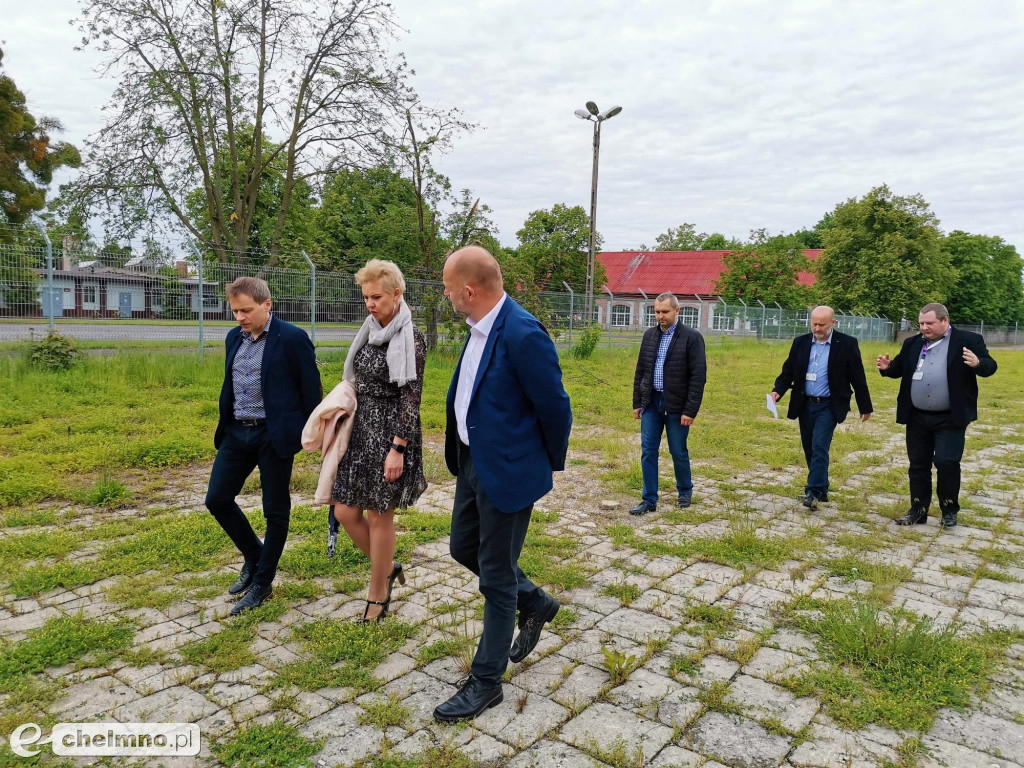 Wczorajsza wizyta Marszałka Województwa w Chełmnie
