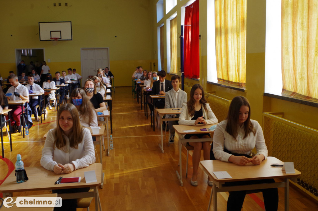 Tak wyglądał egzamin klas ósmych w Czwórce