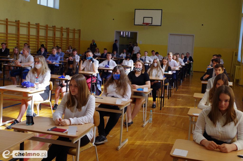 Tak wyglądał egzamin klas ósmych w Czwórce