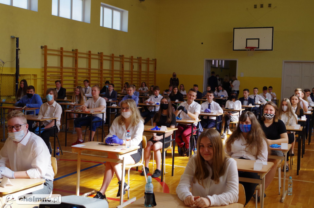 Tak wyglądał egzamin klas ósmych w Czwórce