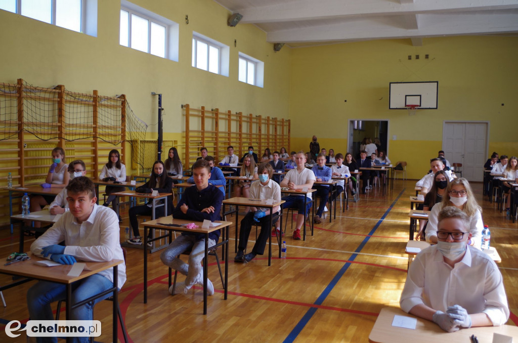 Tak wyglądał egzamin klas ósmych w Czwórce