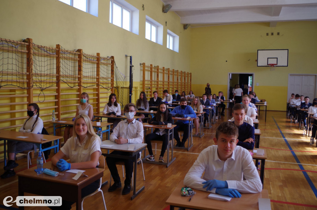 Tak wyglądał egzamin klas ósmych w Czwórce