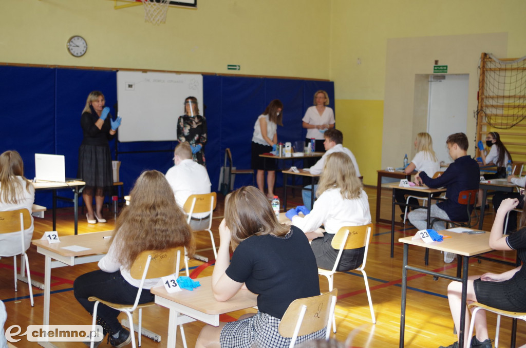 Tak wyglądał egzamin klas ósmych w Czwórce