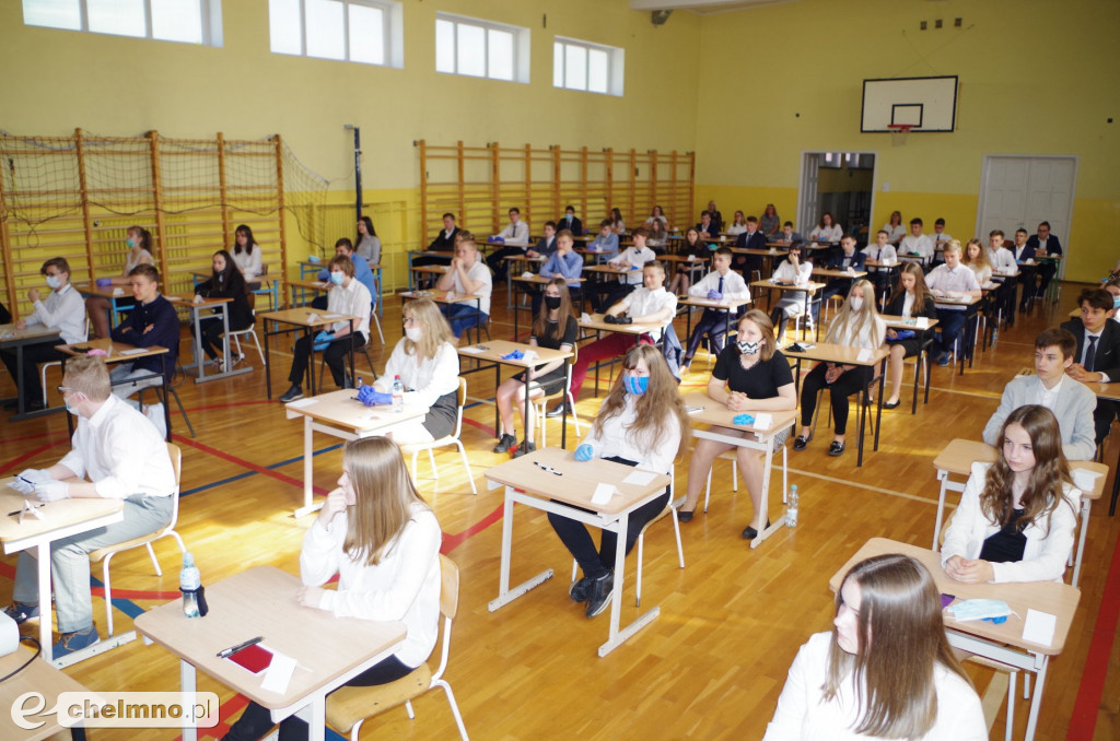 Tak wyglądał egzamin klas ósmych w Czwórce
