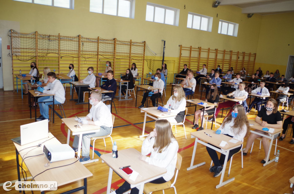 Tak wyglądał egzamin klas ósmych w Czwórce