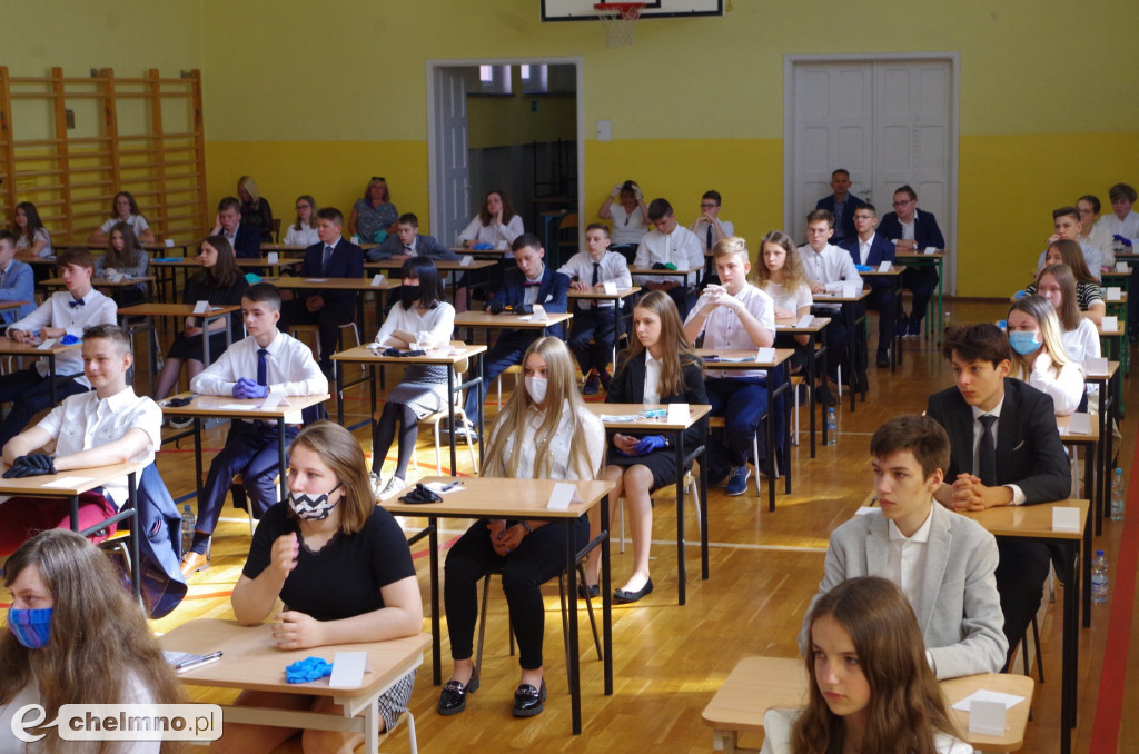Tak wyglądał egzamin klas ósmych w Czwórce