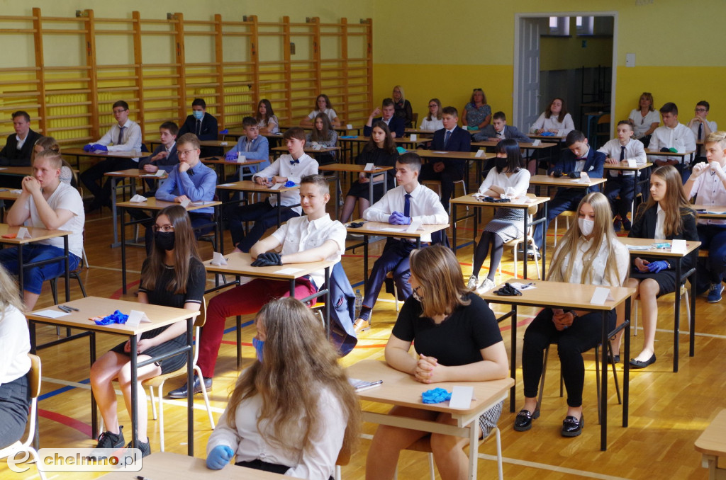 Tak wyglądał egzamin klas ósmych w Czwórce