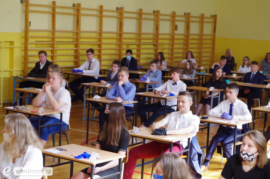 Tak wyglądał egzamin klas ósmych w Czwórce