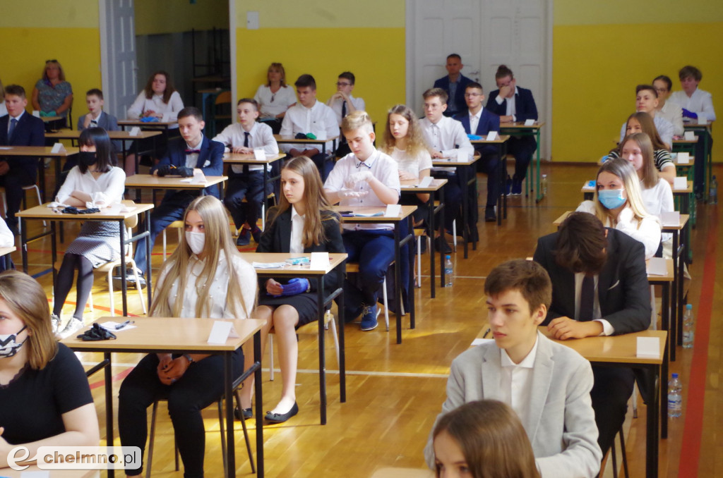 Tak wyglądał egzamin klas ósmych w Czwórce