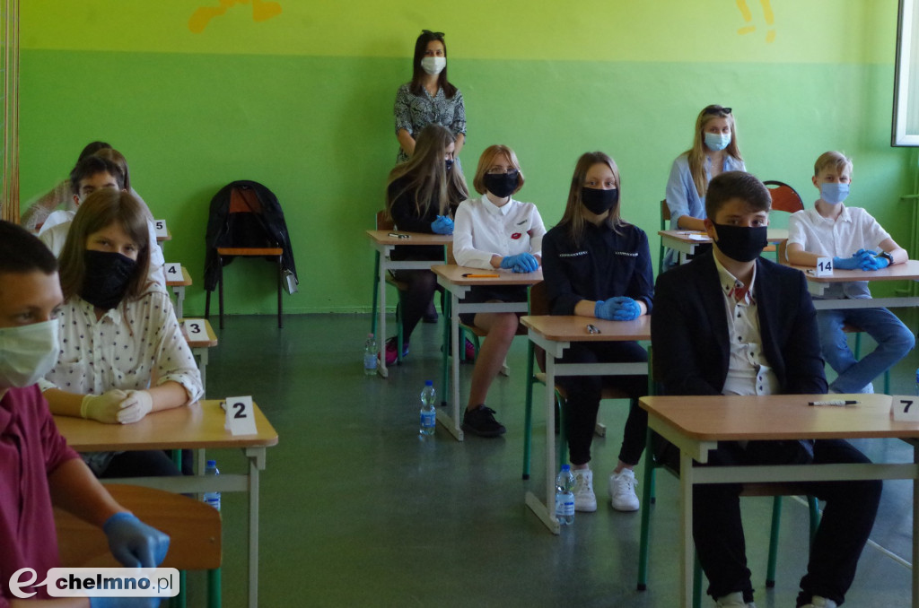 Tak wyglądał egzamin klas ósmych w Czwórce