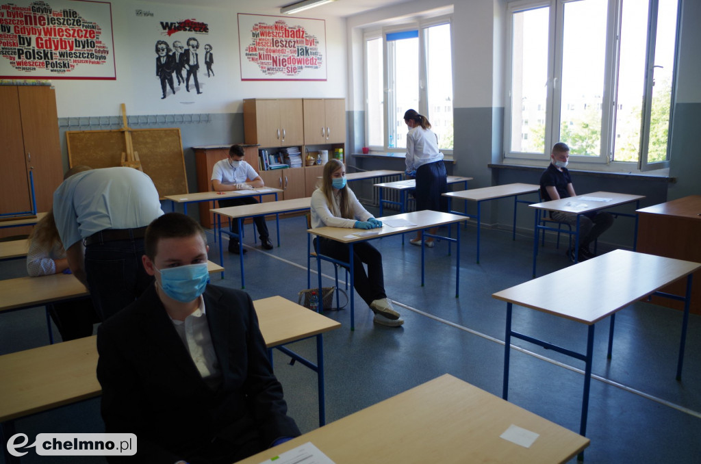 Tak wyglądał egzamin klas ósmych w Czwórce