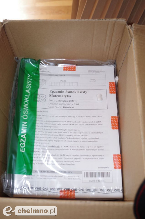 Ósmoklasiści zmagali się z egzaminem z matematyki