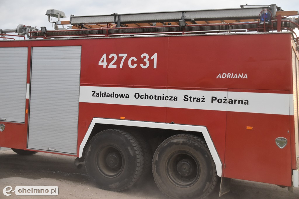 Trwa akcja gaśnicza w Osnowie