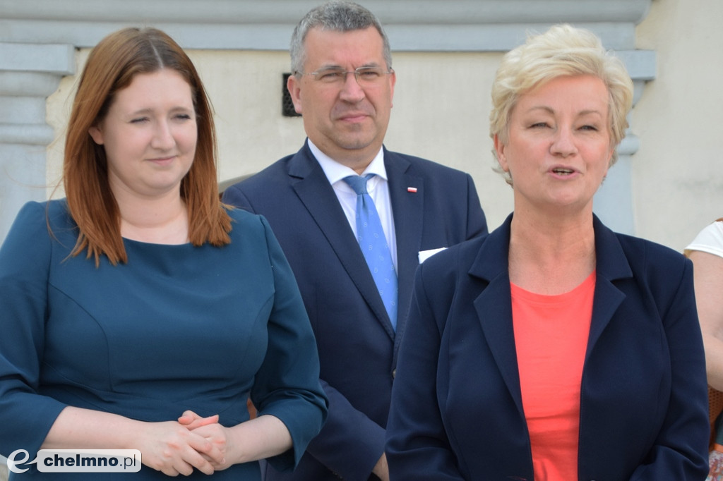 Konferencja prasowa Minister Gembickiej oraz PiS