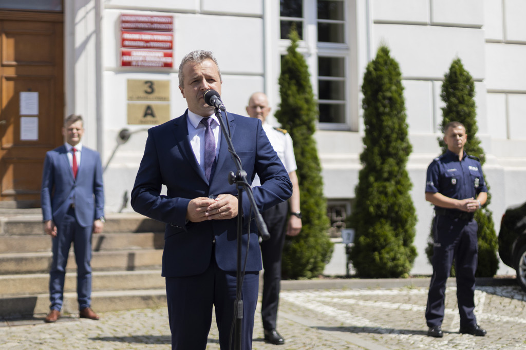Konferencja prasowa dotycząca akcji: Bezpieczne wakacje