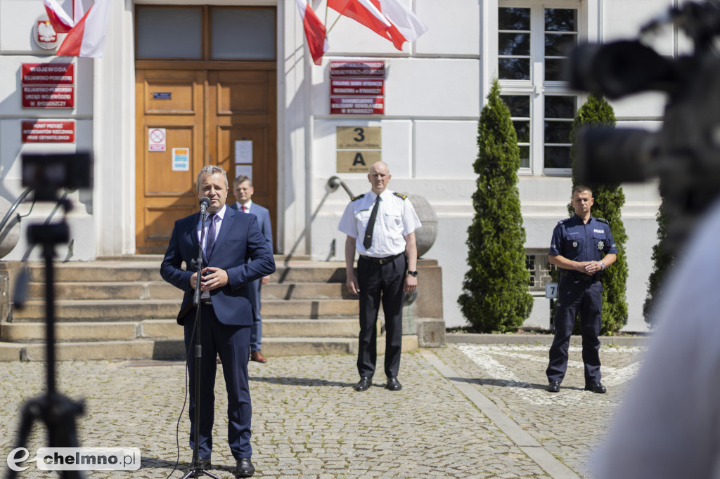 Konferencja prasowa dotycząca akcji: Bezpieczne wakacje