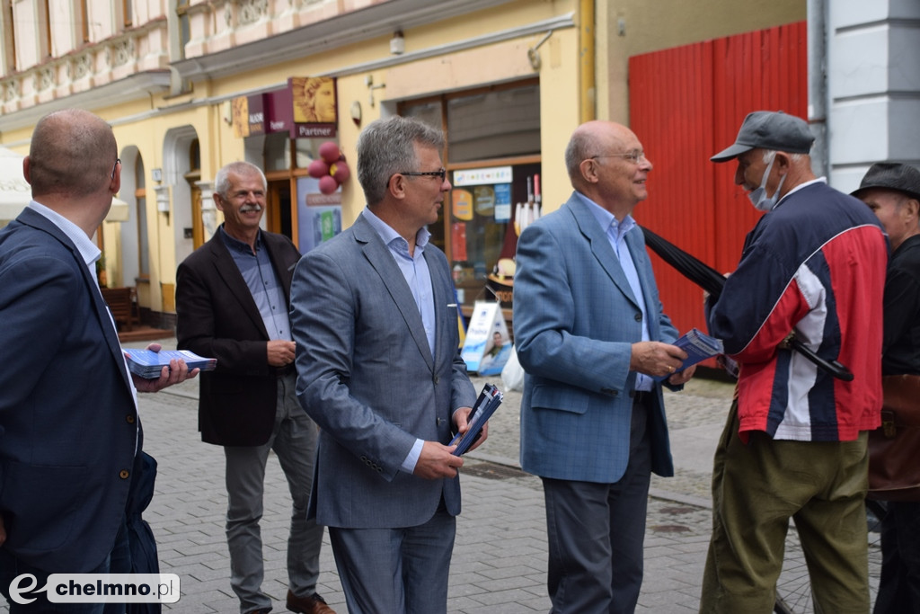 Senator Marek Borowski zachęcał do udziału w wyborach