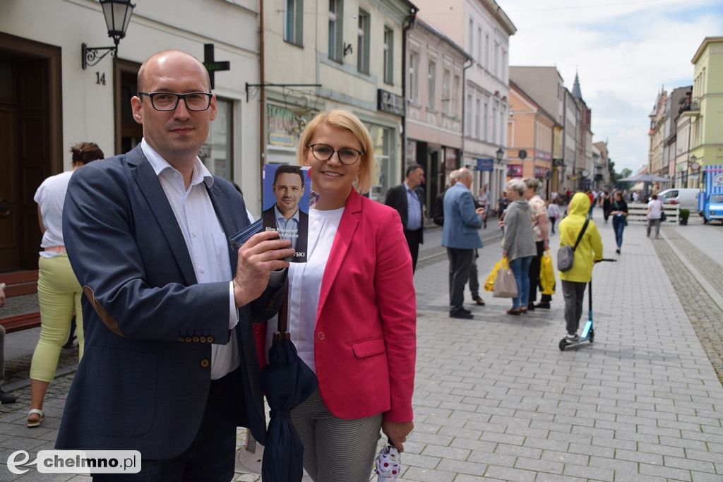 Senator Marek Borowski zachęcał do udziału w wyborach