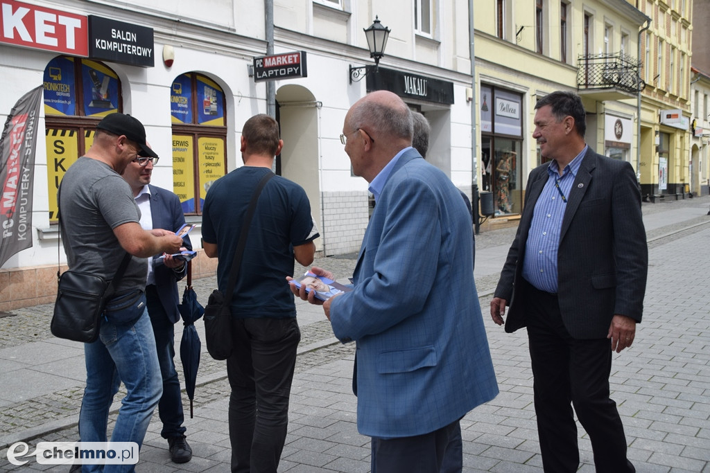 Senator Marek Borowski zachęcał do udziału w wyborach