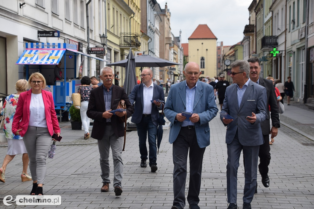 Senator Marek Borowski zachęcał do udziału w wyborach