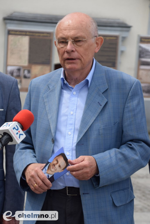 Senator Marek Borowski zachęcał do udziału w wyborach
