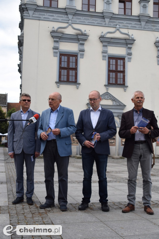 Senator Marek Borowski zachęcał do udziału w wyborach