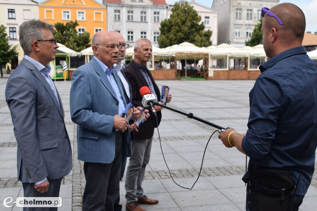 Senator Marek Borowski zachęcał do udziału w wyborach