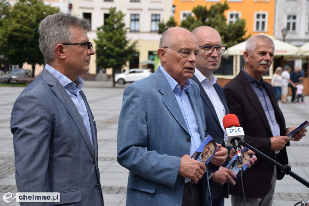 Senator Marek Borowski zachęcał do udziału w wyborach