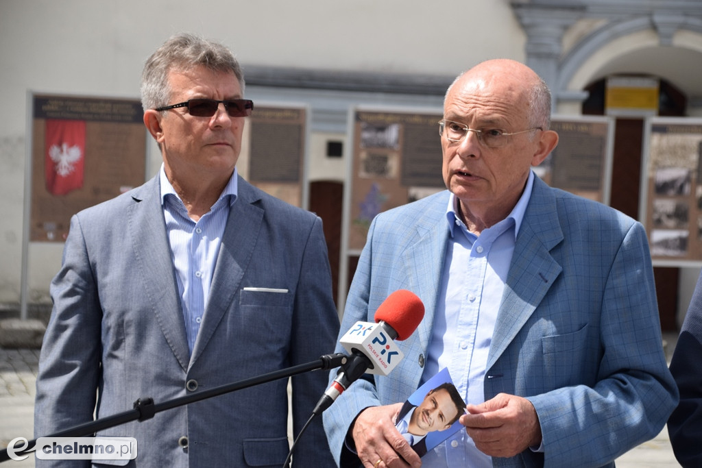 Senator Marek Borowski zachęcał do udziału w wyborach