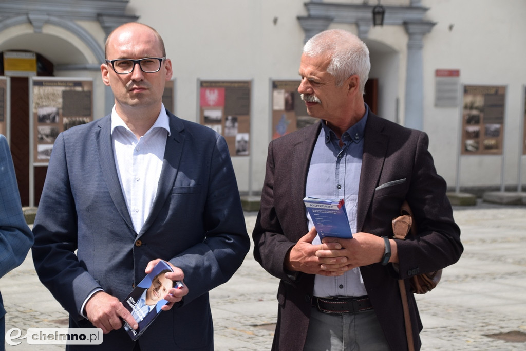 Senator Marek Borowski zachęcał do udziału w wyborach