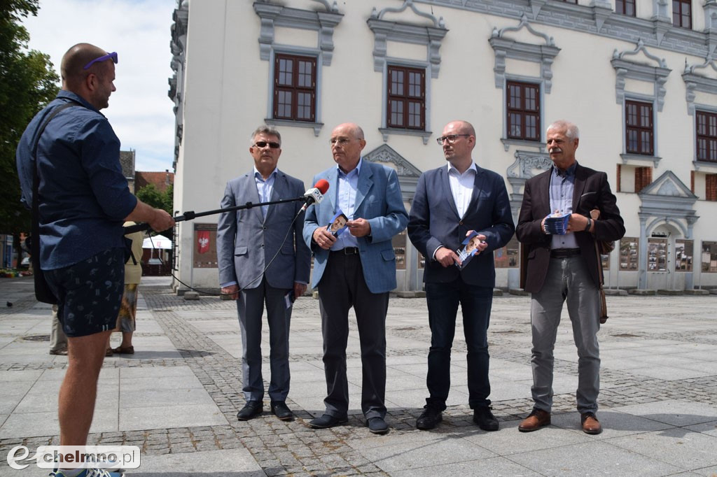 Senator Marek Borowski zachęcał do udziału w wyborach