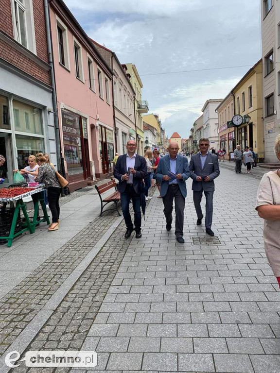 Fotorelacja z wczorajszej wizyty Senatora Marka Borowskiego
