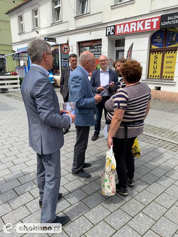 Fotorelacja z wczorajszej wizyty Senatora Marka Borowskiego