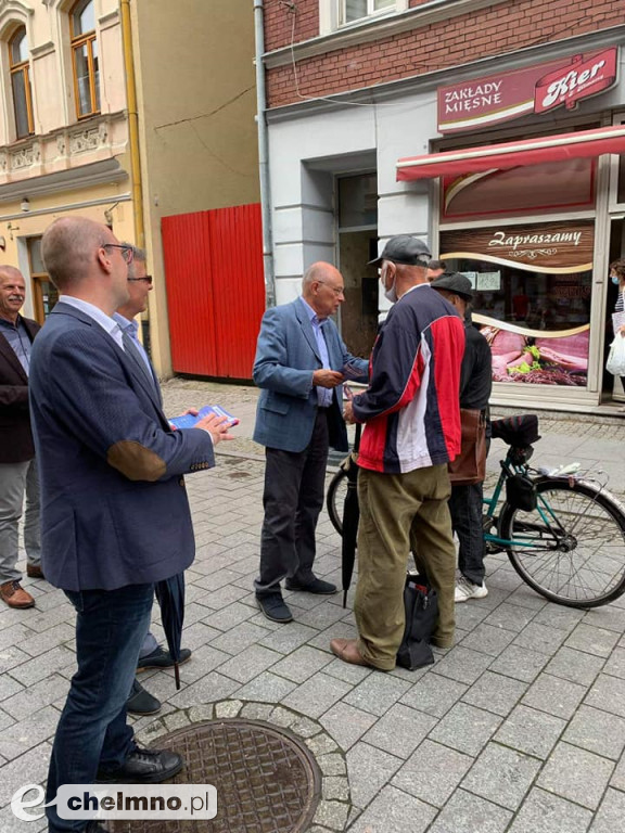 Fotorelacja z wczorajszej wizyty Senatora Marka Borowskiego