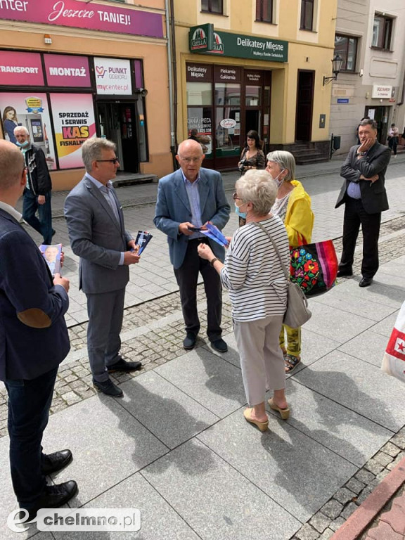 Fotorelacja z wczorajszej wizyty Senatora Marka Borowskiego