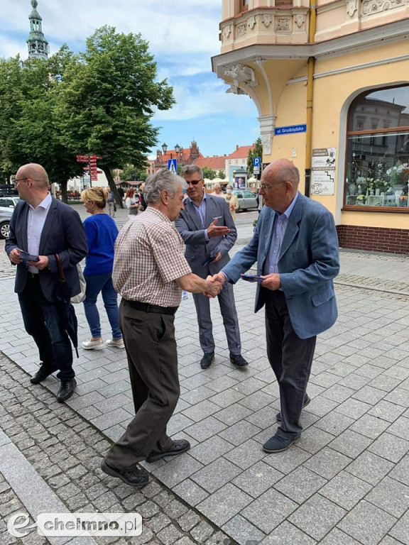 Fotorelacja z wczorajszej wizyty Senatora Marka Borowskiego