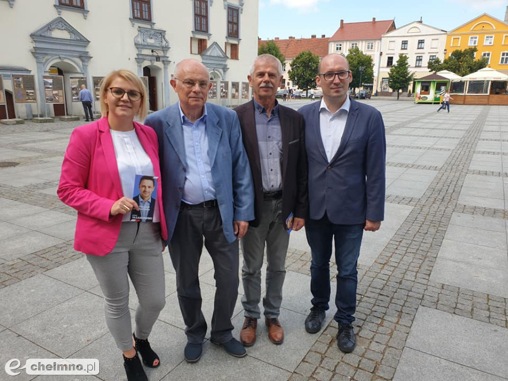 Fotorelacja z wczorajszej wizyty Senatora Marka Borowskiego