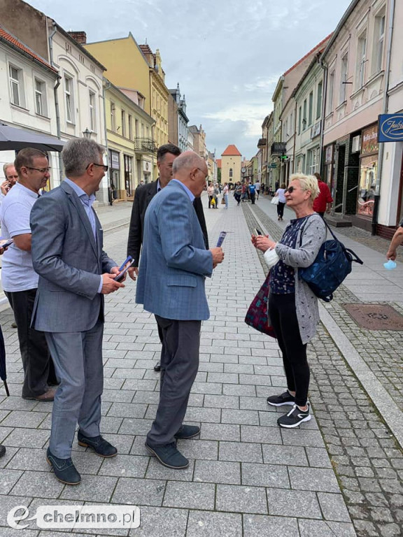 Fotorelacja z wczorajszej wizyty Senatora Marka Borowskiego