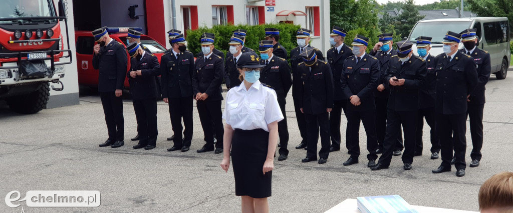 Strażacy z OSP w Podwiesku cieszą się z promesy