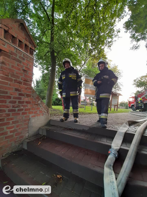 Palił się kościół w Papowie Biskupim