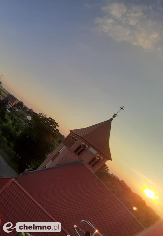 Palił się kościół w Papowie Biskupim