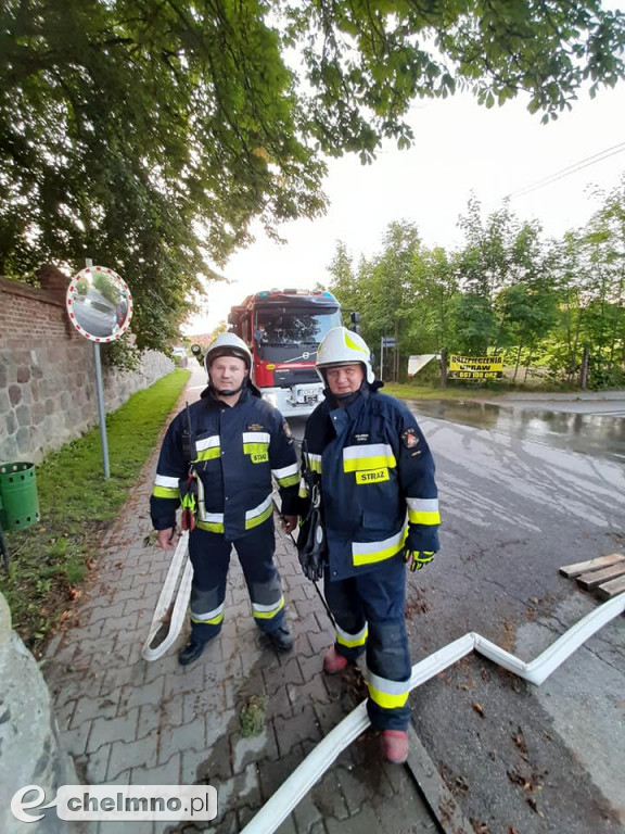Palił się kościół w Papowie Biskupim