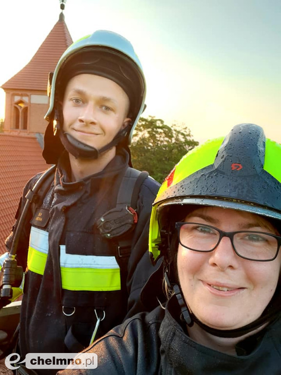 Palił się kościół w Papowie Biskupim