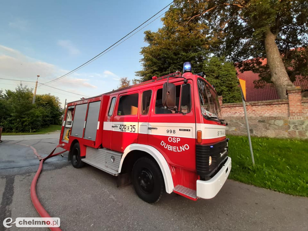 Palił się kościół w Papowie Biskupim